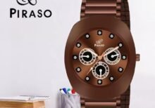 Premium Daimond Dial & Stainless Steel Chain Analog Watch for Men
