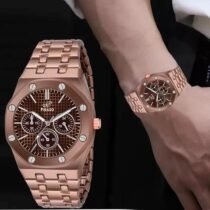 MEN New Look Dial And Stainless Steel Chain Analog Watch for Men