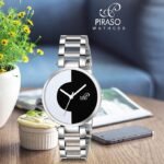 Analog Two Tone Designer DIAL Watch for Women & Girls