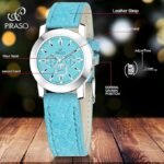 Classy Look Chrono Design Dial Watch for Women Girls