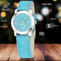 Classy Look Chrono Design Dial Watch for Women Girls
