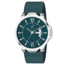 PIRASO ANALOG TURQUOISE DIAL & TURQUOISE SILICONE STRAP WATCH FOR MEN-2047 TURQUOISE SILICONE STRAP