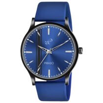 Piraso Blue Dial & Blue Silicone Strap Watch For Men-S 2025 BLUE
